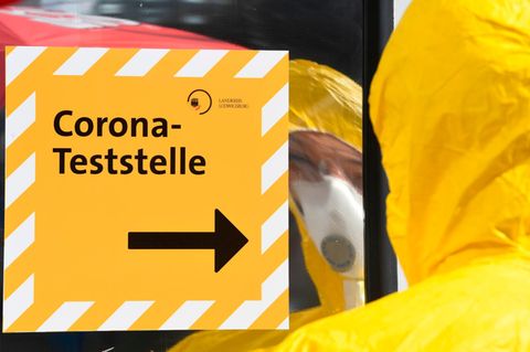 Coronavirus-Teststelle