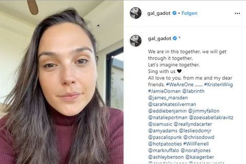 Gal Gadot singt "Imagine"