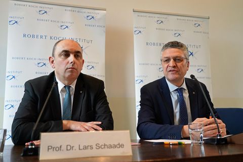 Leise Selbstkritik: RKI-Präsident Lothar Wieler (r.) und sein Vize Lars Schaade