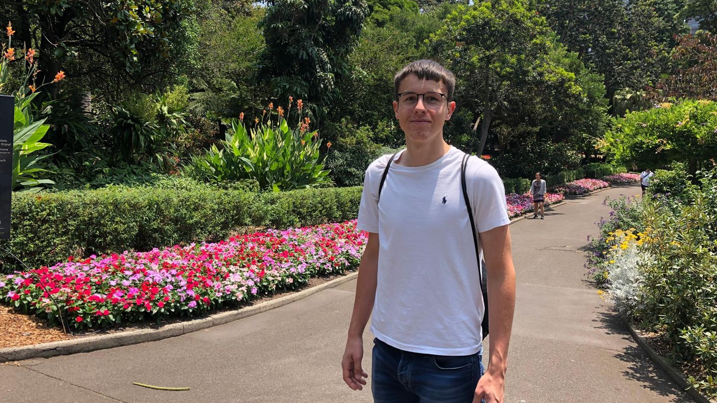 Eigentlich wollte Nico Werner, 18, noch bis Juni durch Australien reisen