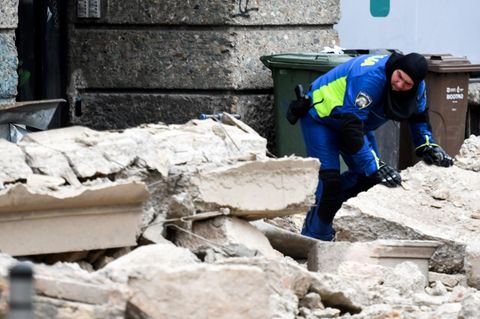 Zagreb: Mindestens ein Toter bei Erdbeben in kroatischer Hauptstadt