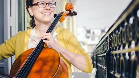 Corona-Krise: Musiker spielen "Ode an die Freude" heute vom Balkon aus