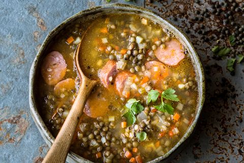 So einfach wie lecker: Linsensuppe