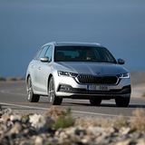 Nach 8,8 Sekunden knackt der Skoda Octavia Combi die 100 km/h Marke