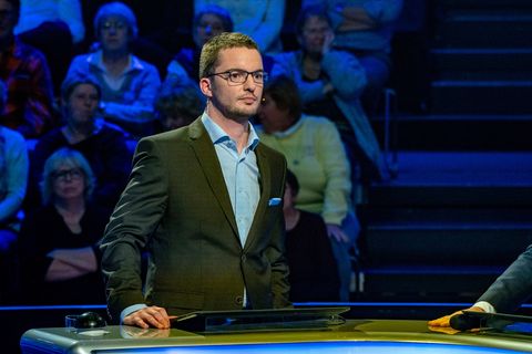 Jan Stroh als Kandidat bei "Der Quiz-Champion" im ZDF