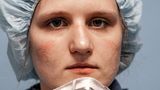 DOCTORS AND NURSES OF THE INTENSIVE CARE HOSPITAL, FIGHTING COVID-19 EMERGENCY IN PESARO - ITALY. THEY ARE PORTRAITED AT THE END OF THEIR LONG WORKSHIFT. 12 HOURS WITH NO DRINK AND NO TOILETBREAK, DUE TO THE PROTECTIVE SUIT THEY WEAR. THE SIGNS ON THEIR... Eleonora Hulsof