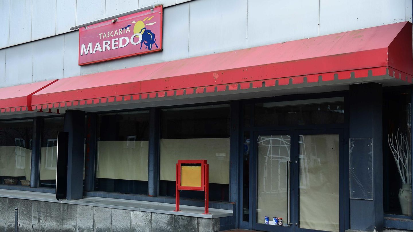 Eine geschlossene Marado-Filiale in Essen