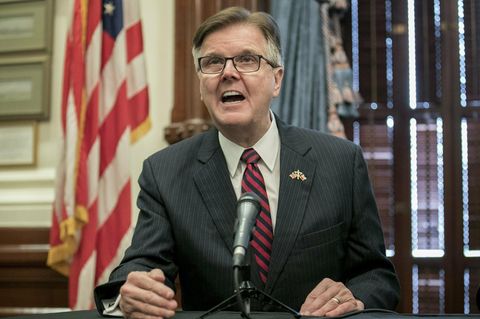Dan Patrick: Der Vizegouverneur von Texas würde sein Leben für die US-Wirtschaft aufs Spiel setzen