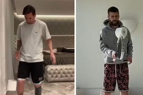 Zwangspause: Klopapier-Tennis und Putzen: Womit sich Fußballer die Zeit vertreiben