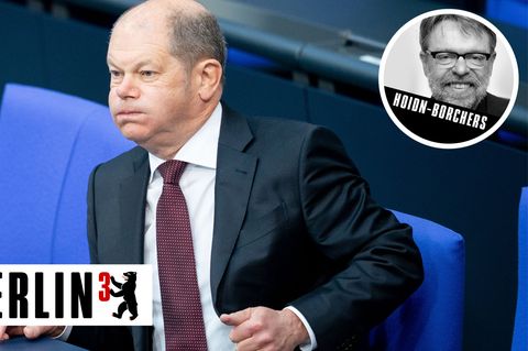 Olaf Scholz pustet durch - Berlin hoch 3