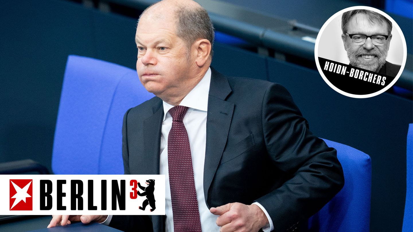 Olaf Scholz pustet durch - Berlin hoch 3