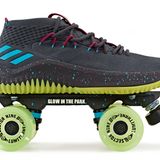 Ein Roller-Skate-Schuh