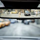 Digitaler Rückspiegel im Range Rover Evoque.