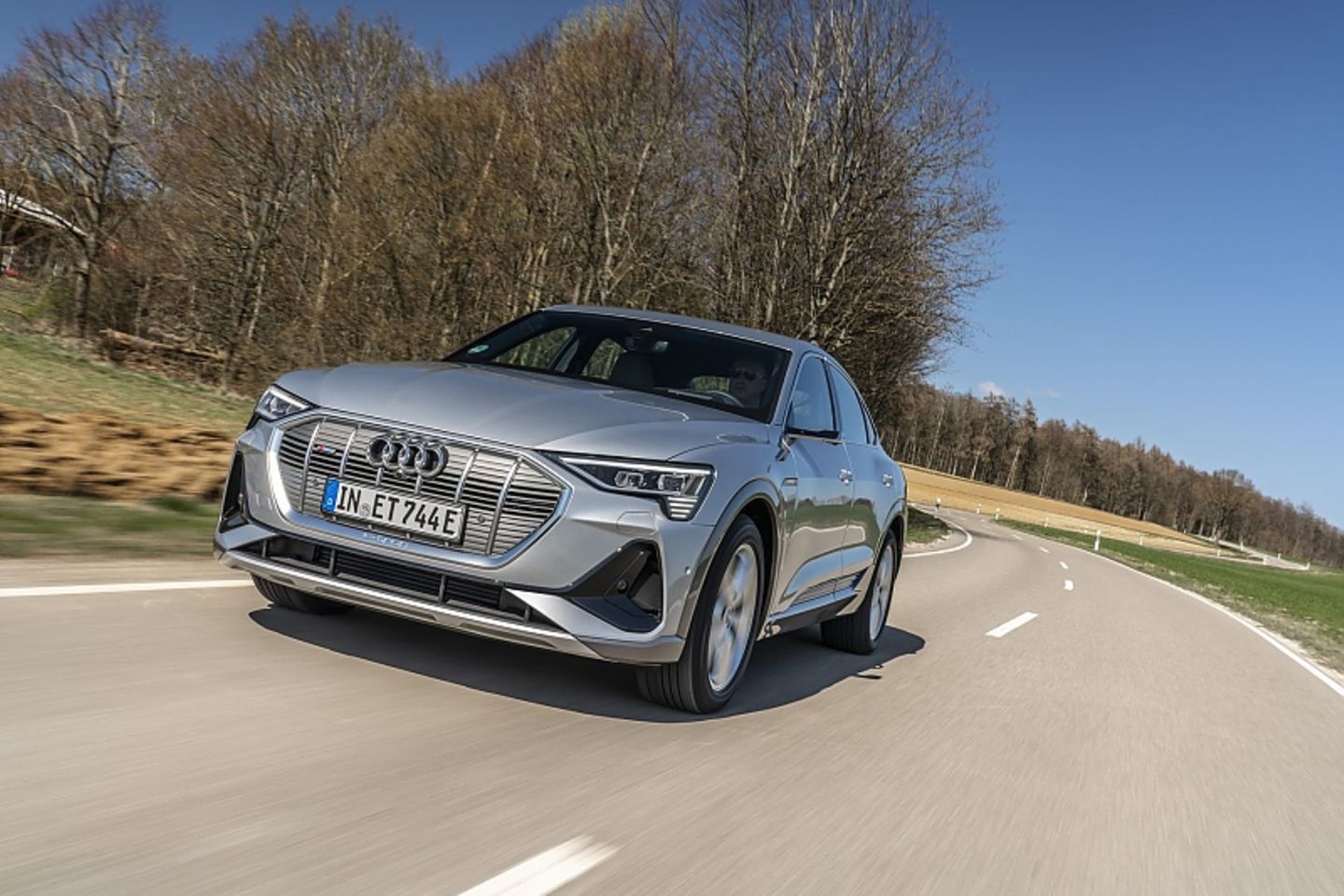 Der Audi e-tron Sportback hat ebenfalls digitale Außenspiegel