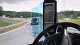Klassische Außenspiegel verdecken beim Lkw einiges an Sichtfeld