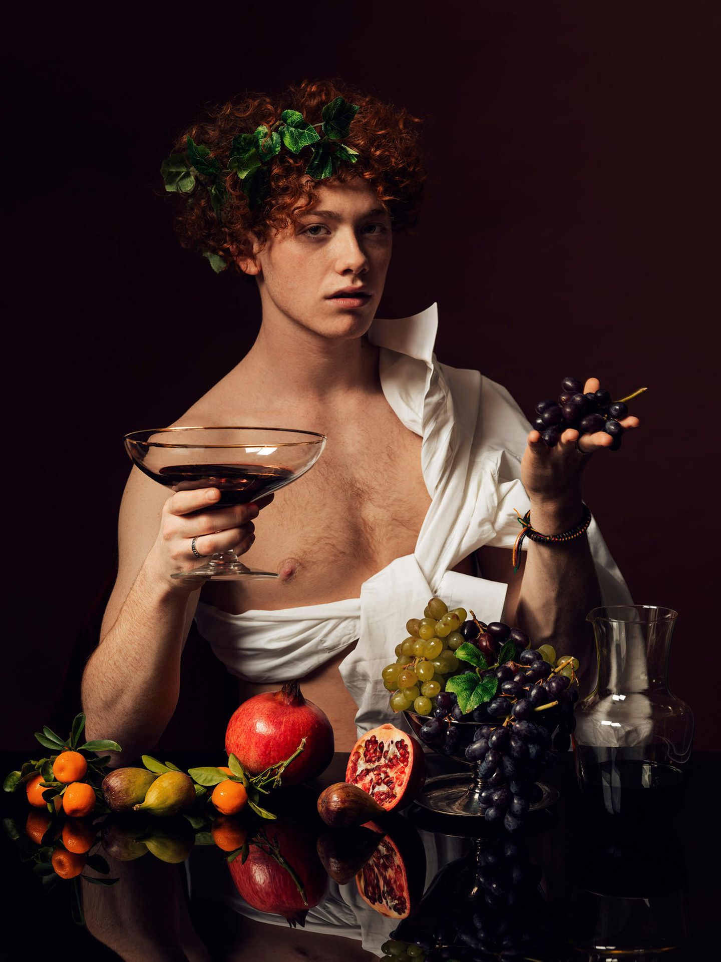 Kunst und Krise: „Bacchus" aus der Ausstellung „Apocalypse“ von Josef Fischnaller in der Galerie Friedmann Hahn