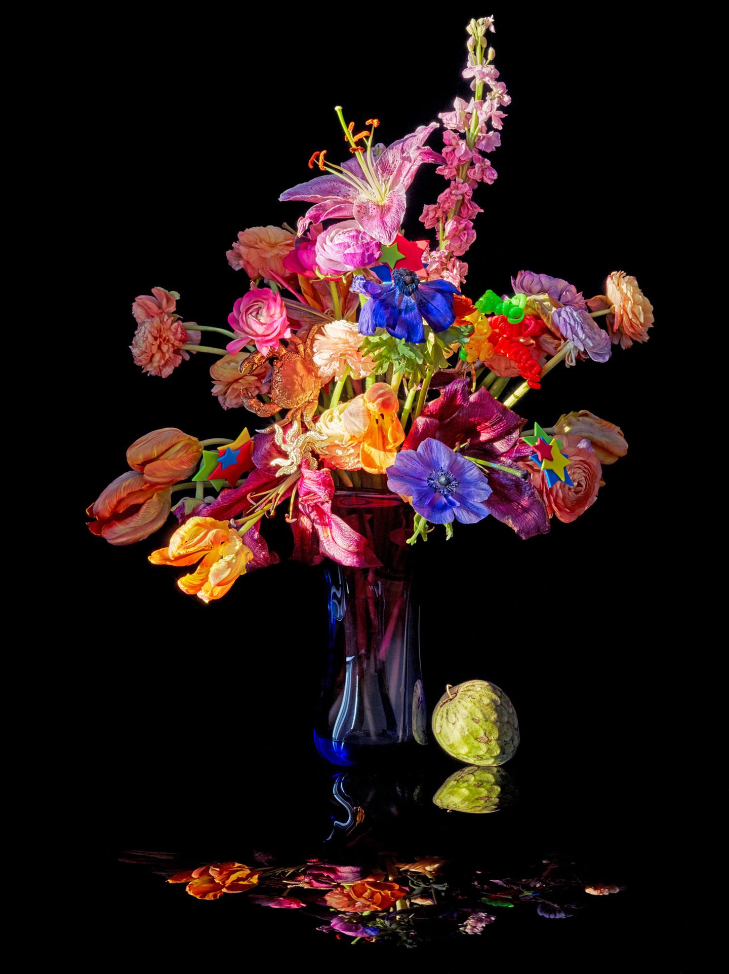 Kunst und Krise: „Crazy Flowers" aus der Ausstellung „Apocalypse" in der Galerie Friedmann-Hahn