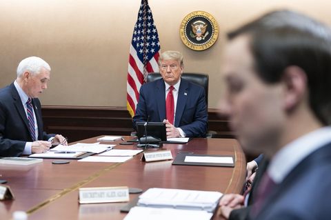 US-Präsident Donald Trump nahm das Coronavirus anfangs nicht ernst, mittlerweile hat er dem Virus den "Krieg" erklärt.