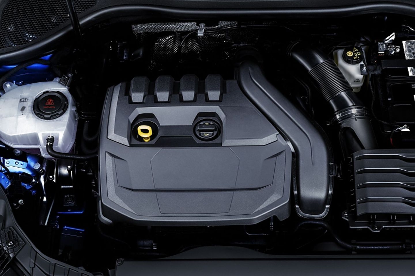 Der 110 kW / 150 PS Motor passt gut zum Audi A3 Sportback