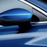 Auch die Außenspiegel sind aerodynamisch geformt