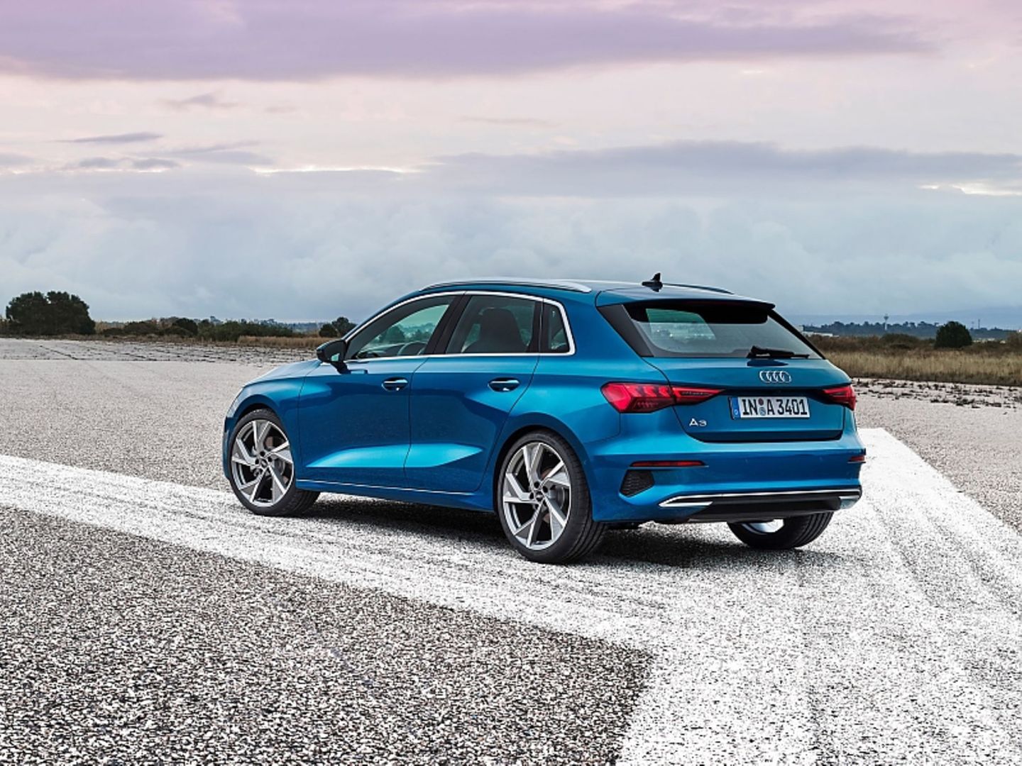 Der Audi A3 Sportback ist 4,34 Meter lang