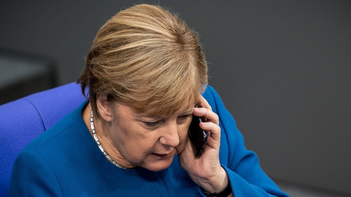 Bundeskanzlerin Angela Merkel (CDU)