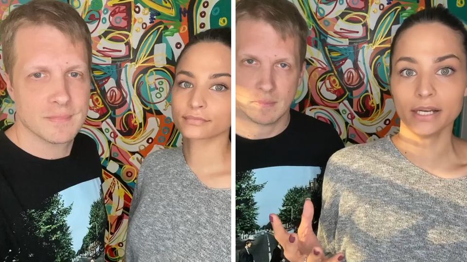 Oliver und Amira Pocher sagen den Kampf gegen Pädophilie auf Instagram an.