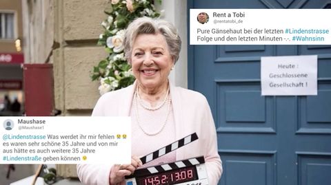Lindenstraße-Schauspielerin Marie-Luise Marjan, Social-Media-Kommentare