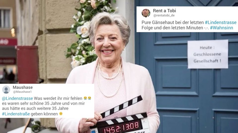 Lindenstraße-Schauspielerin Marie-Luise Marjan, Social-Media-Kommentare