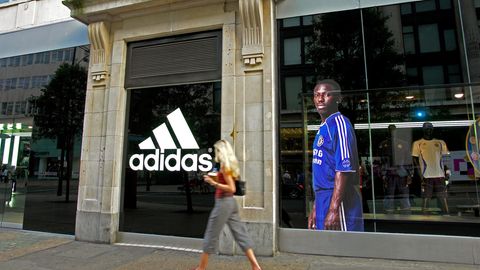 Adidas-Geschäft in Großbritannien