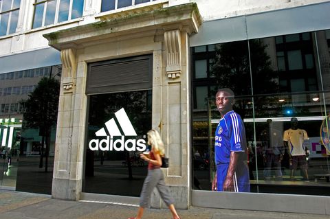 Adidas-Geschäft in Großbritannien