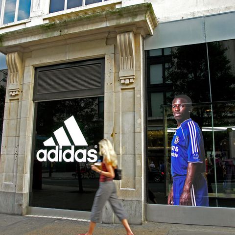 Adidas-Geschäft in Großbritannien