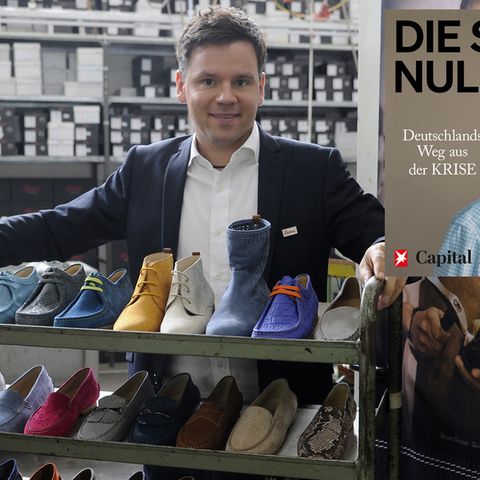 Lewin Berner, Geschäftsführer des Schuhherstellers Sioux