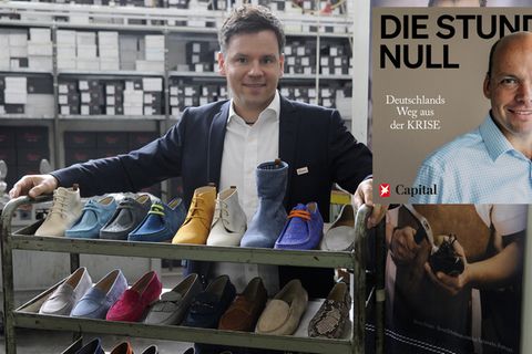 Lewin Berner, Geschäftsführer des Schuhherstellers Sioux