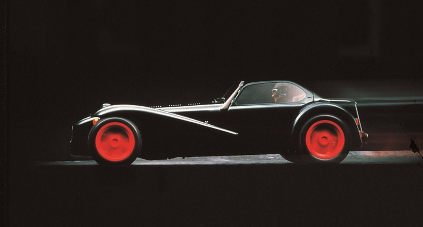 Der Donkervoort D8 Cosworth erreichte eine Höchstgeschwindigkeit von 235 km/h