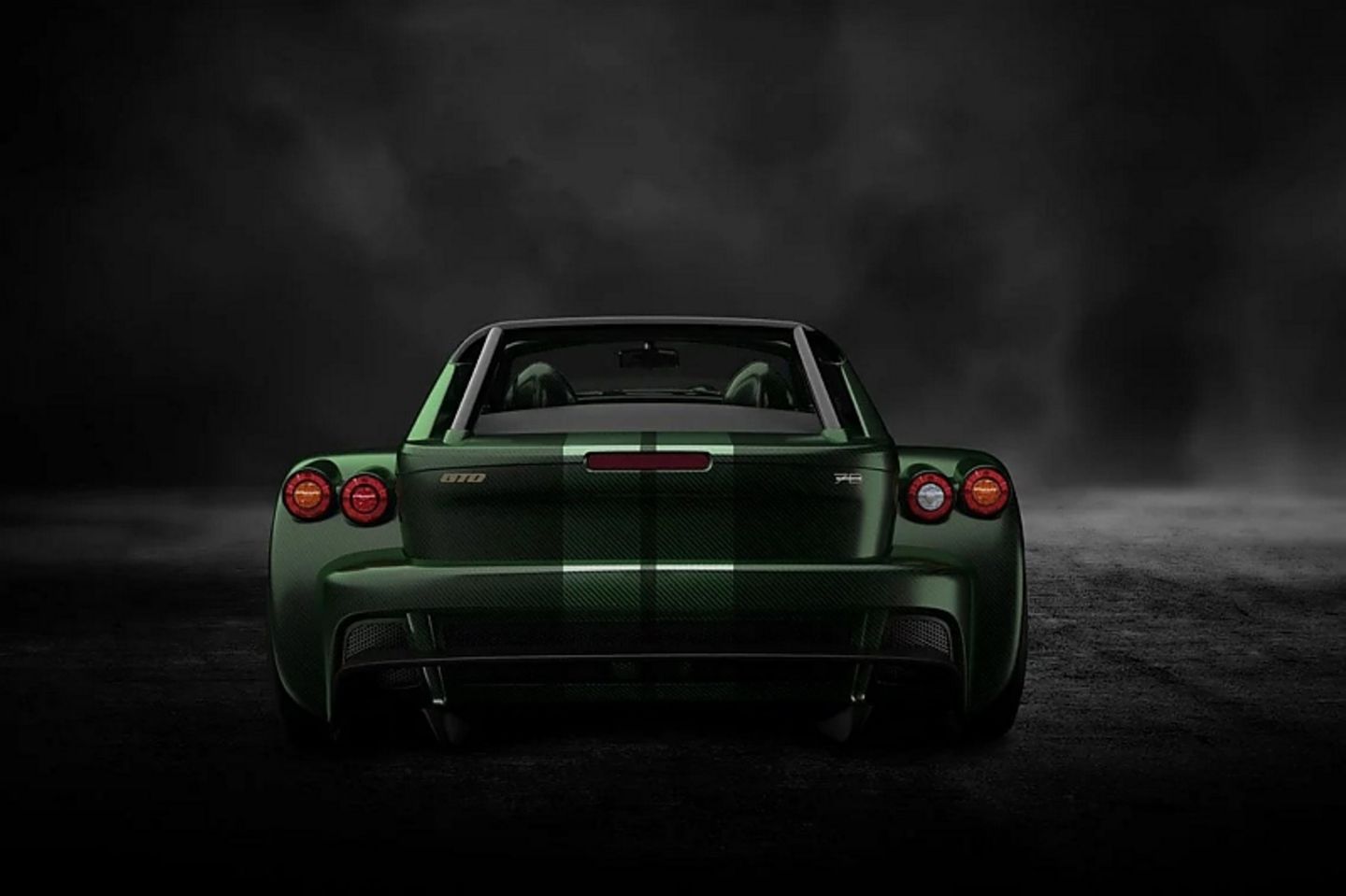 Der breite "Hintern" ist typisch für einen Donkervoort