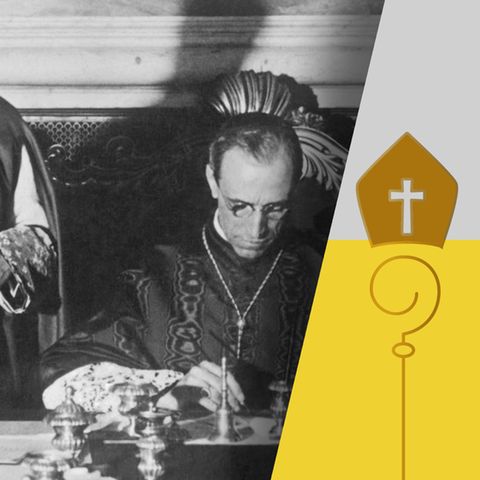 Papst Pius XII. unterzeichnet das Reichskonkordat