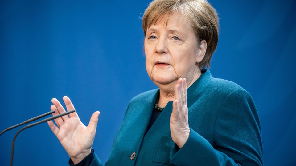 Audio-Statement von Angela Merkel am 1. April 2020