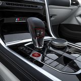 Am Wählhebel kann man die die Schaltcharakteristik verändern