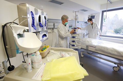 Coronavirus Intensivbetten
