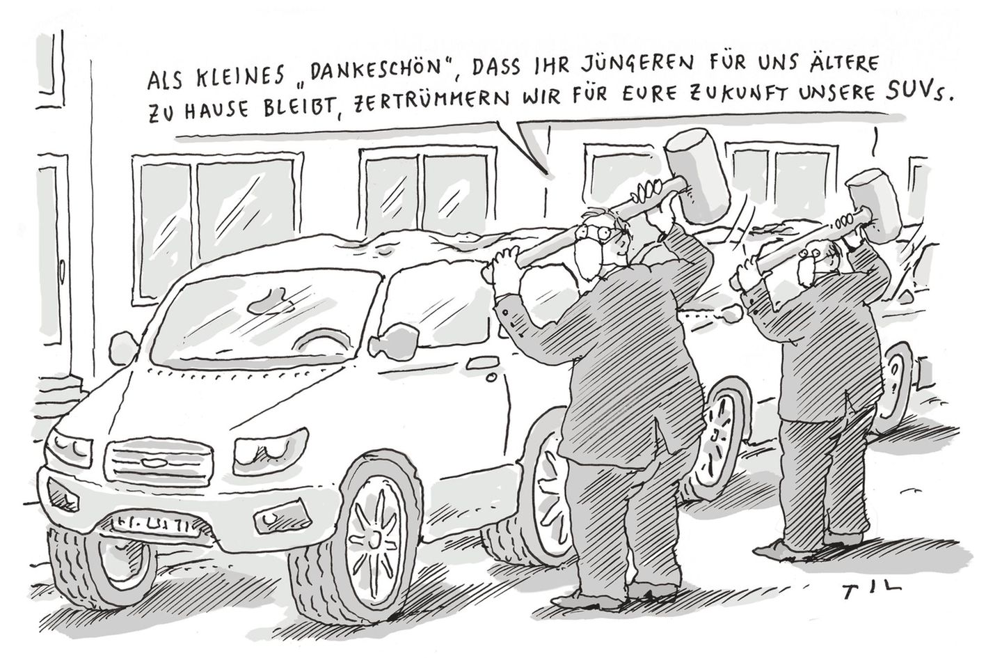 Til Mette: Cartoon der Woche