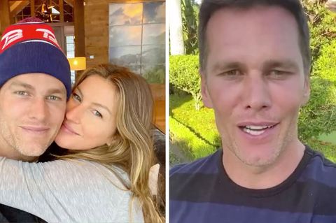 Tom Brady schickt seinen Fans eine Videobotschaft aus der Quarantäne