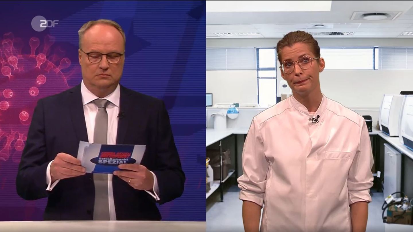Mit Valerie Niehaus holt sich Oliver Welke in der "heute-show" eine besonders prominente "Virulogin" in die Sendung