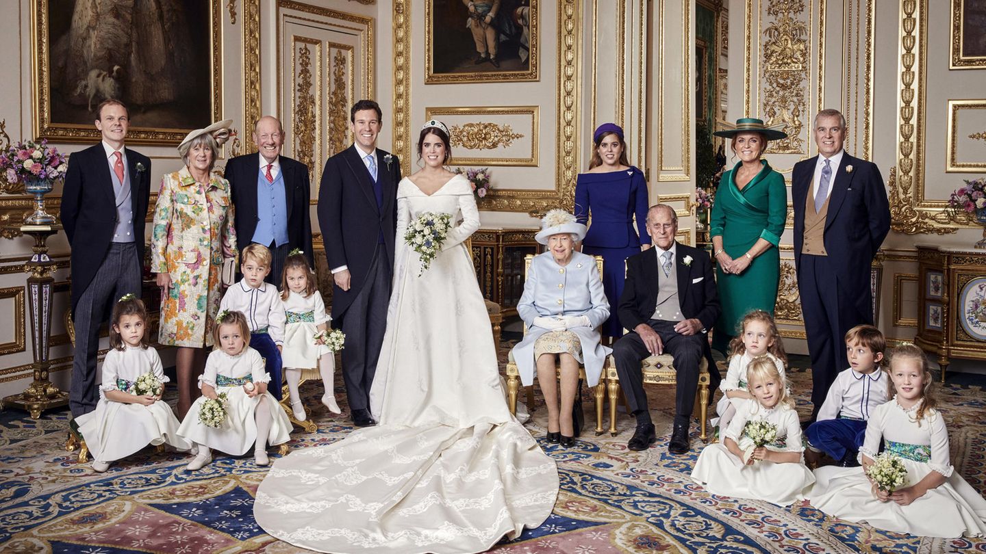 Das offizielle Hochzeitsfoto von Prinzessin Eugenie und Jack Brooksbank