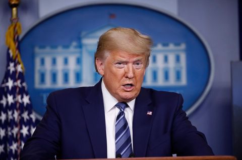 US-Präsident Donald Trump: "Viele Tote, leider"