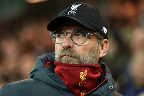 Da war alles noch in Ordnung: Jürgen Klopp Mitte Februar während des Spiel gegen Norwich City