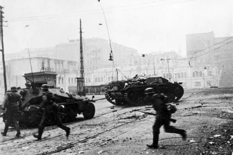 Sturmgeschütz III in den Kämpfen um Charkow