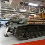 Mit den Baumstämmen konnte man Hohlladungsgschosse abwehren. 