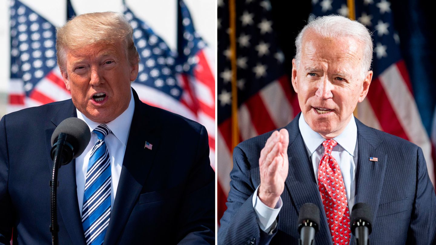Donald Trump und Joe Biden