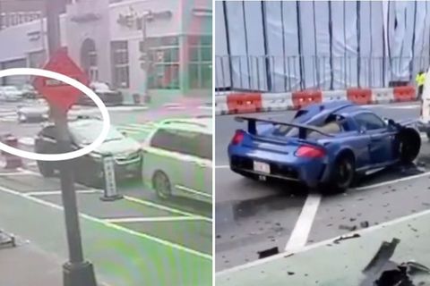 Millardär macht New Yorks Straßen zur Rennstrecke und crasht seinen 670-PS-Wagen